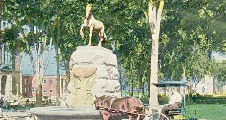 1888 Carrie Welton Fountain