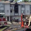 Waterbury Fire Department Fighting a Fire